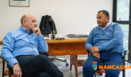 Senador Juan Luis Castro visita a Alcalde (s).